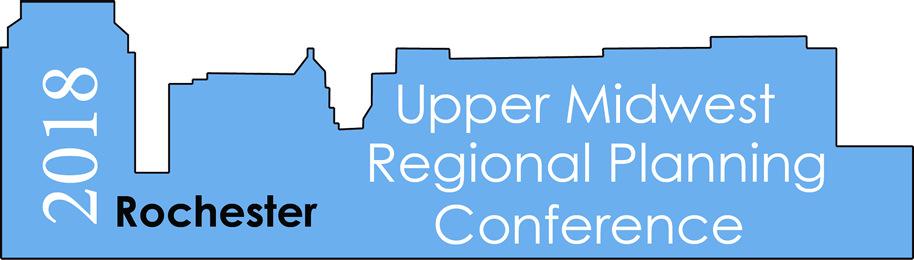 Upper Midwest Regional Planning Conference 2018 banner