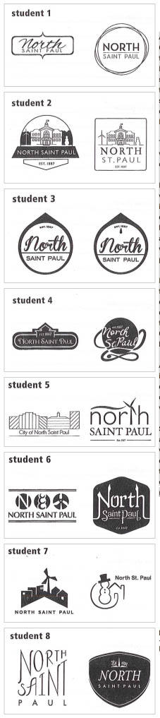 North St. Paul logos