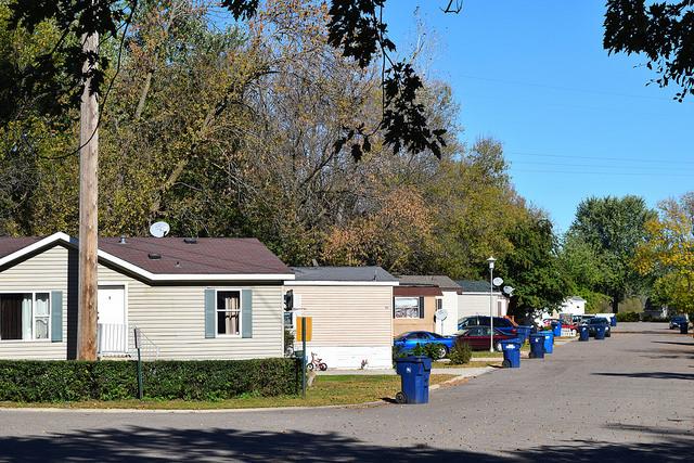 Riverview Terrace Mobile Homes Park in Chaska. Photo courtesy of Bridget Roby.