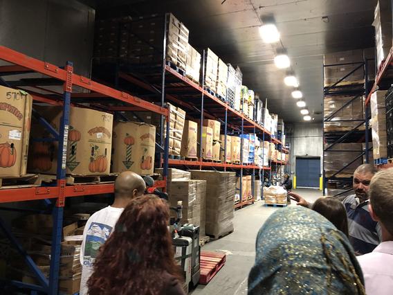 The EDF team visits Second Harvest Heartland, a local hunger-relief organization serving the Twin Cities metro area.
