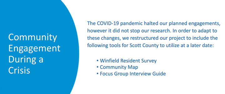 Scott County COVID-19 response screenshot 