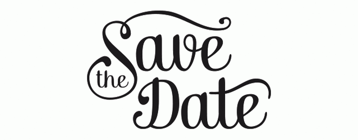 "Save the date" banner: Image used under Creative Commons license from Flickr user Rbn Jmnz 