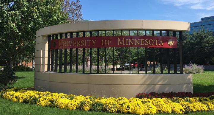 University of Minnesota welcome sign