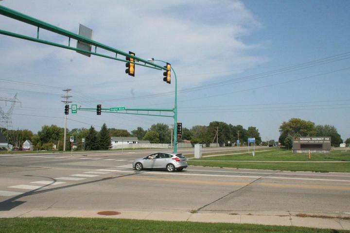 One of the Resilient Communities Projects will examine options for pedestrian and bicycle safety at the intersection of Highway 41 and Engler Boulevard. Photo by Richard Crawford
