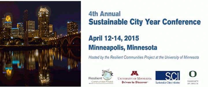 Fourth Annual Sustainable City Year Conference banner
